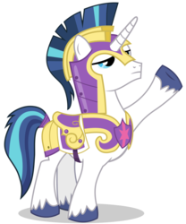 Size: 5000x6000 | Tagged: safe, artist:90sigma, shining armor, pony, unicorn, a canterlot wedding, g4, .svg available, absurd resolution, armor, captain, male, royal guard, salute, simple background, solo, stallion, transparent background, vector