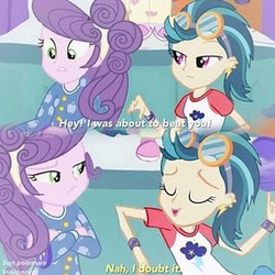 Size: 320x320 | Tagged: artist needed, source needed, useless source url, safe, edit, indigo zap, suri polomare, equestria girls, g4, my little pony equestria girls: friendship games, my little pony equestria girls: rainbow rocks, female