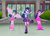 Size: 831x600 | Tagged: safe, gameloft, screencap, twilight sparkle, equestria girls, g4, 3d, 3d model, armpits, arms in the air, boots, clothes, dress, fall formal outfits, hands in the air, high heel boots, legs, multeity, ponied up, skirt, sleeveless, sleeveless dress, sparkle sparkle sparkle, twilight ball dress, twilight sparkle (alicorn), wings