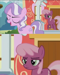 Size: 1920x2392 | Tagged: safe, cheerilee, diamond tiara, crusaders of the lost mark, g4, my little pony: friendship is magic, cheerilee is not amused, unamused