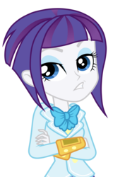 Size: 2237x3500 | Tagged: safe, artist:rivalcat, rarity, sunny flare, equestria girls, g4, my little pony equestria girls: friendship games, alternate color palette, faic, female, high res, palette swap, simple background, solo, transparent background, vector