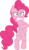 Size: 2052x3573 | Tagged: safe, artist:porygon2z, pinkie pie, g4, covering, embarrassed, female, high res, naked rarity, simple background, solo, transparent background, vector