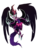 Size: 1522x1970 | Tagged: safe, artist:koviry, sci-twi, twilight sparkle, equestria girls, g4, my little pony equestria girls: friendship games, clothes, female, midnight sparkle, simple background, solo, transparent background