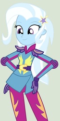 Size: 633x1262 | Tagged: safe, artist:3d4d, trixie, equestria girls, g4, my little pony equestria girls: friendship games, clothes swap, female, simple background, solo, wondercolts