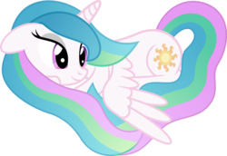 Size: 8726x6000 | Tagged: safe, artist:imageconstructor, princess celestia, pony, g4, absurd resolution, female, mare, simple background, solo, transparent background, vector, younger