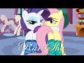 Size: 120x90 | Tagged: safe, fluttershy, rarity, pony, g4, butt, clothes, picture for breezies, plot, socks