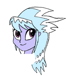 Size: 1289x1477 | Tagged: safe, artist:messire_toaster, cloudchaser, equestria girls, g4, female, solo