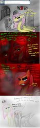 Size: 853x2745 | Tagged: safe, fluttershy, oc, oc only, oc:tundrow, vocational death cruise, g4, alarm, cruise, door, flutterguy, impossibly large wings, rule 63, steam