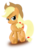 Size: 5000x7180 | Tagged: safe, artist:jdbener, applejack, g4, .svg available, absurd resolution, cowboy hat, crossed hooves, female, freckles, hat, looking at you, ponyscape, show accurate, simple background, solo, stetson, transparent background, vector