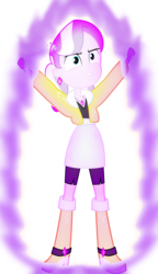 Size: 2092x3637 | Tagged: safe, artist:digiradiance, artist:ponyalfonso, edit, vector edit, diamond tiara, equestria girls, g4, my little pony equestria girls: rainbow rocks, aura, clothes, female, high res, powering up, simple background, solo, transparent background, vector