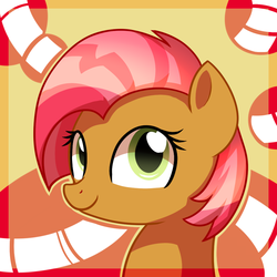 Size: 1000x1000 | Tagged: safe, artist:puetsua, babs seed, earth pony, pony, g4, female, solo