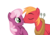 Size: 1024x721 | Tagged: safe, artist:rozyfly10, big macintosh, cheerilee, earth pony, pony, g4, base used, big macintosh's yoke, cheeribetes, cute, eyes closed, kissing, lip bite, macabetes, male, ship:cheerimac, shipping, simple background, stallion, straight, transparent background