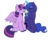 Size: 636x511 | Tagged: safe, artist:lulubell, princess luna, twilight sparkle, alicorn, pony, g4, blushing, cute, eyes closed, female, glowing, glowing horn, horn, ice cream, ice cream cone, lesbian, licking, lunabetes, magic, mare, pistachio (ice cream), ship:twiluna, shipping, simple background, sitting, telekinesis, tongue out, transparent background, twiabetes, twilight sparkle (alicorn)