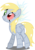 Size: 1394x1980 | Tagged: safe, artist:bloatable, derpibooru exclusive, derpy hooves, pegasus, pony, robot, robot pony, g4, derpybot, error, female, glitch, malfunction, mare, scrunchy face, short circuit, simple background, solo, transparent background, vector