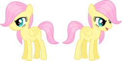 Size: 6000x2998 | Tagged: safe, artist:magister39, fluttershy, g4, absurd resolution, female, filly, flutterbitch, simple background, solo, transparent background, vector