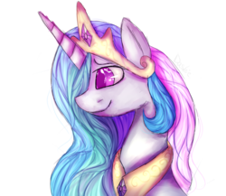 Size: 2300x2000 | Tagged: safe, artist:dashiiespear, princess celestia, pony, g4, female, high res, mare, portrait, simple background, solo, transparent background