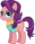 Size: 4000x5103 | Tagged: safe, artist:jeatz-axl, spoiled rich, earth pony, pony, crusaders of the lost mark, g4, absurd resolution, clothes, female, mare, necklace, ponyscape, simple background, solo, transparent background, vector