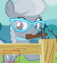 Size: 587x650 | Tagged: safe, screencap, silver spoon, earth pony, pony, crusaders of the lost mark, g4, alternative cutie mark placement, animation error, cutie mark, inner thigh cutie mark