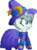 Size: 480x648 | Tagged: safe, artist:minus, artist:quarantinedchaoz, oc, oc only, oc:deep blue, pony, unicorn, foal quest, clothes, cute, female, foal, hat, pixel art, shoes, solo, witch, witch hat, wizard hat