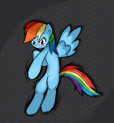 Size: 1280x1371 | Tagged: safe, artist:misterbrony, rainbow dash, fighting is magic, g4, female, solo