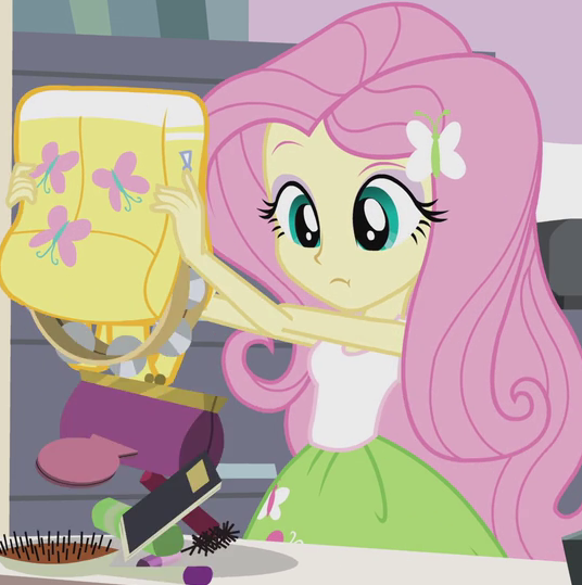 fluttershy backpack