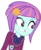 Size: 8005x9802 | Tagged: safe, artist:luckreza8, sunny flare, equestria girls, g4, my little pony equestria girls: friendship games, .svg available, absurd resolution, bowtie, clothes, crystal prep academy, crystal prep academy uniform, crystal prep shadowbolts, female, inkscape, offscreen character, raised eyebrow, school uniform, seriously, simple background, solo, transparent background, vector