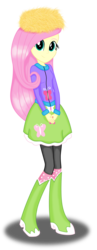 Size: 1552x3996 | Tagged: safe, artist:deannaphantom13, fluttershy, equestria girls, g4, clothes, female, looking at you, smiling, solo, winter outfit