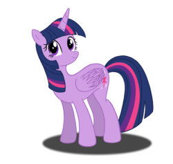 Size: 1882x1786 | Tagged: safe, artist:deannaphantom13, twilight sparkle, alicorn, pony, g4, cute, female, looking at you, simple background, smiling, solo, transparent background, twilight sparkle (alicorn)