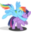 Size: 2550x2808 | Tagged: safe, artist:deannaphantom13, rainbow dash, twilight sparkle, alicorn, pony, g4, cute, eyes closed, high res, hug, simple background, smiling, transparent background, twilight sparkle (alicorn)