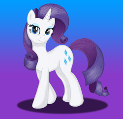 Size: 2006x1940 | Tagged: safe, artist:deannaphantom13, rarity, g4, female, looking at you, smiling, solo
