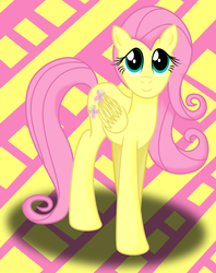 Size: 1572x1989 | Tagged: safe, artist:deannaphantom13, fluttershy, g4, cute, female, looking at you, smiling, solo