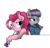 Size: 1500x1439 | Tagged: safe, artist:dfectivedvice, artist:flyingbrickanimation, edit, maud pie, pinkie pie, earth pony, anthro, g4, candy, colored, duo, duo female, female, lollipop, simple background, sisters, transparent background