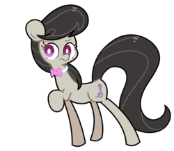 Size: 1500x1300 | Tagged: safe, artist:turtlefarminguy, octavia melody, earth pony, pony, g4, female, raised hoof, simple background, solo, transparent background