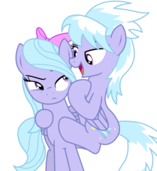 Size: 856x933 | Tagged: safe, artist:dragonchaser123, cloudchaser, flitter, pegasus, pony, g4, duo, duo female, female, mare, simple background, transparent background, vector