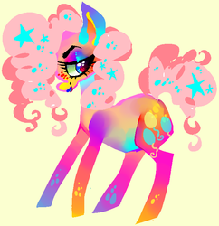 Size: 641x661 | Tagged: safe, artist:suippumato, pinkie pie, g4, female, lipstick, solo