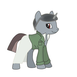 Size: 665x665 | Tagged: safe, artist:nicki93, oc, oc only, oc:nick melver, pony, unicorn, clothes, dress, looking at you