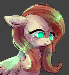 Size: 1028x1109 | Tagged: safe, artist:cherivinca, fluttershy, g4, crying, female, solo