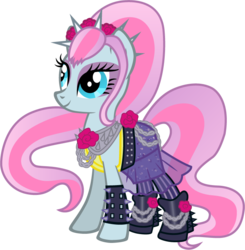 Size: 726x740 | Tagged: safe, artist:cloudy glow, violet blurr, pony, equestria girls, g4, equestria girls ponified, female, ponified, solo