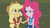 Size: 1440x805 | Tagged: safe, screencap, applejack, pinkie pie, equestria girls, g4, my little pony equestria girls: friendship games