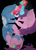 Size: 1024x1407 | Tagged: safe, artist:cartoonxcatxlover, sugar belle, trixie, pony, unicorn, g4, blushing, crack shipping, duo, eyes closed, female, glowing horn, horn, kiss on the lips, kissing, lesbian, mare, shipping, sugartrix