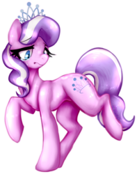Size: 505x642 | Tagged: safe, artist:mystikmeep, diamond tiara, crusaders of the lost mark, g4, crying, female, sad, solo, the pony i want to be