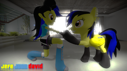 Size: 1280x720 | Tagged: safe, artist:jefejuandavid, oc, oc only, oc:andrea millonarios fc, equestria girls, g4, 3d, boots, clothes, equestria girls-ified, high heel boots, millonarios fc, shoes, source filmmaker