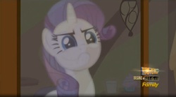 Size: 1664x927 | Tagged: safe, screencap, rarity, g4, the one where pinkie pie knows, window
