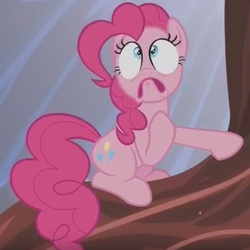 Size: 819x819 | Tagged: safe, screencap, pinkie pie, g4, the one where pinkie pie knows