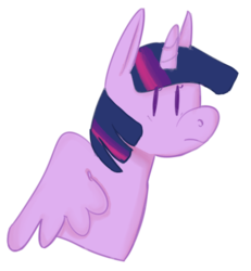 Size: 451x488 | Tagged: safe, artist:discorcl, twilight sparkle, alicorn, pony, g4, :/, female, mare, simple background, solo, transparent background, twilight sparkle (alicorn)