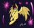 Size: 934x768 | Tagged: safe, artist:saliantsunbreeze, bat pony, pony, vampire, fangs, fireworks, ponified, x-men