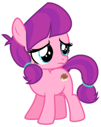 Size: 3548x4424 | Tagged: safe, artist:masem, lily longsocks, earth pony, pony, crusaders of the lost mark, g4, .ai available, adorasocks, blue eyes, cute, female, filly, high res, lilydorable, sad, simple background, solo, transparent background, vector