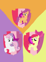 Size: 2448x3264 | Tagged: safe, artist:cartoonobsessedstar1, apple bloom, scootaloo, sweetie belle, crusaders of the lost mark, g4, cutie mark, cutie mark crusaders, high res, the cmc's cutie marks