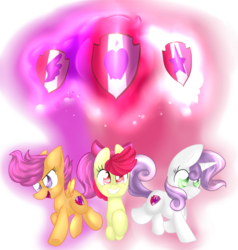 Size: 1024x1075 | Tagged: safe, artist:catavenger, apple bloom, scootaloo, sweetie belle, crusaders of the lost mark, g4, cutie mark, cutie mark crusaders, the cmc's cutie marks