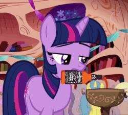 Size: 400x360 | Tagged: safe, edit, edited screencap, screencap, twilight sparkle, friendship is magic, g4, alcohol, animated, confound these ponies, drink, drinking, female, jack daniels, solo